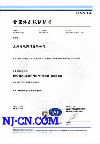 ISO 9001国际质量体系认证。